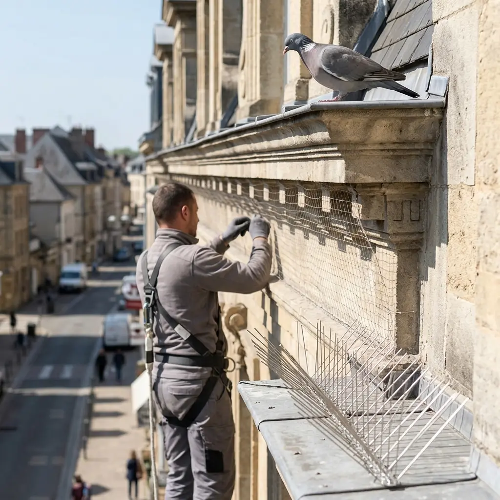 Comment prévenir le retour des pigeons chez vous