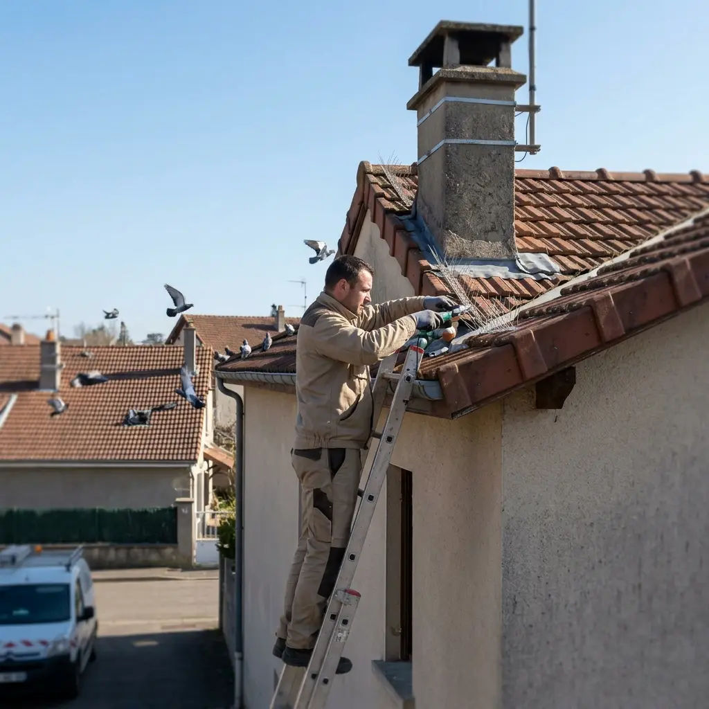 Un traitement technique pour éloigner durablement les oiseaux