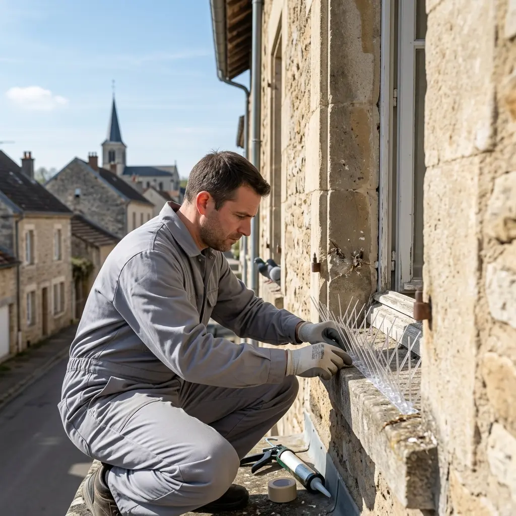 Notre stratégie de lutte contre les pigeons