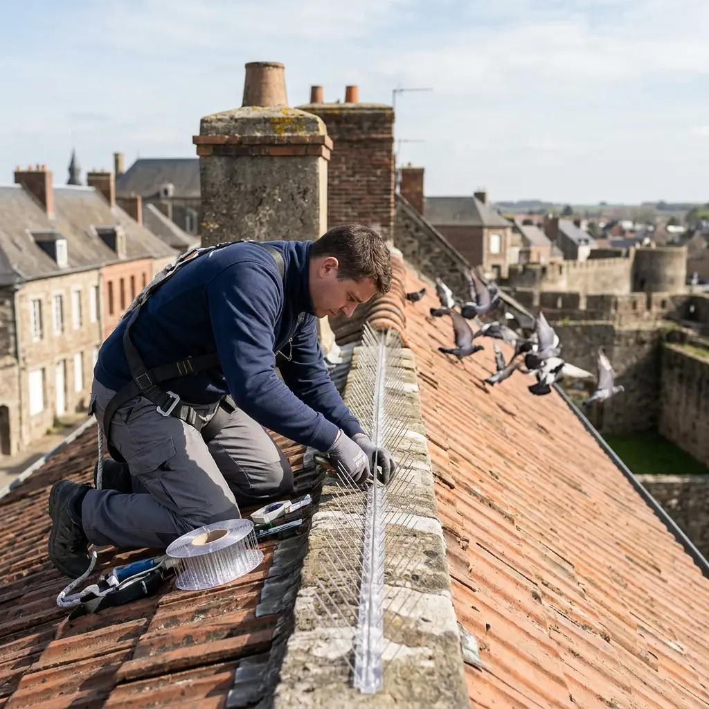 Une stratégie complète pour éloigner les pigeons