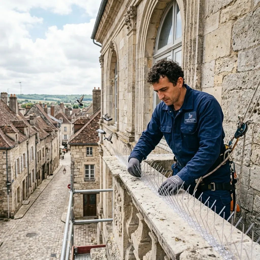 Notre stratégie de lutte contre les pigeons