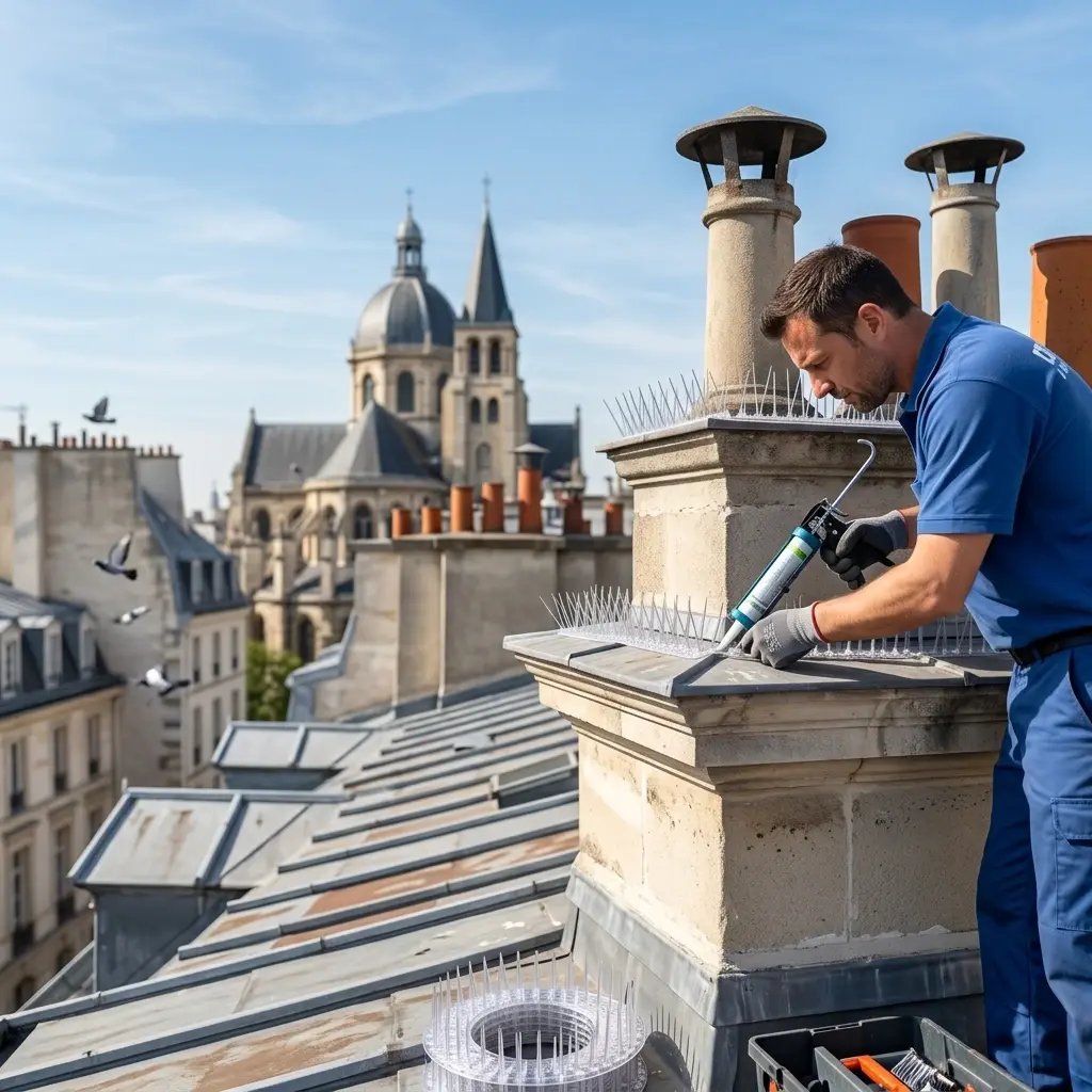 Une approche technique pour éloigner les pigeons durablement