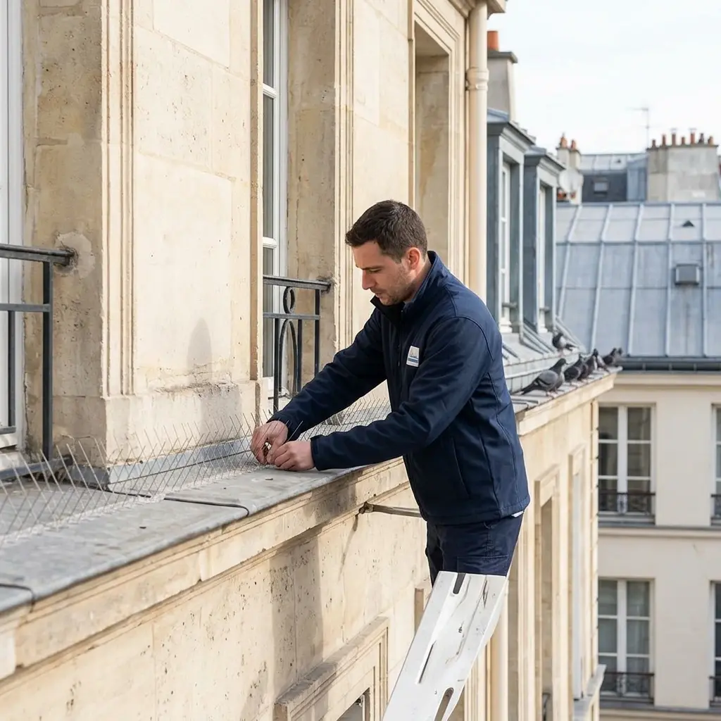 Comment prévenir le retour des pigeons chez vous à Saint-Germain