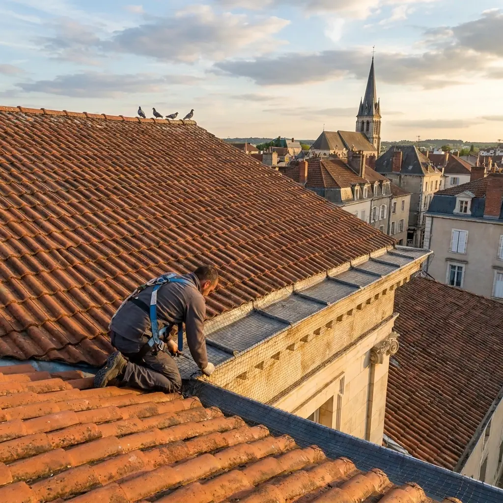 Un traitement professionnel contre les oiseaux nuisibles