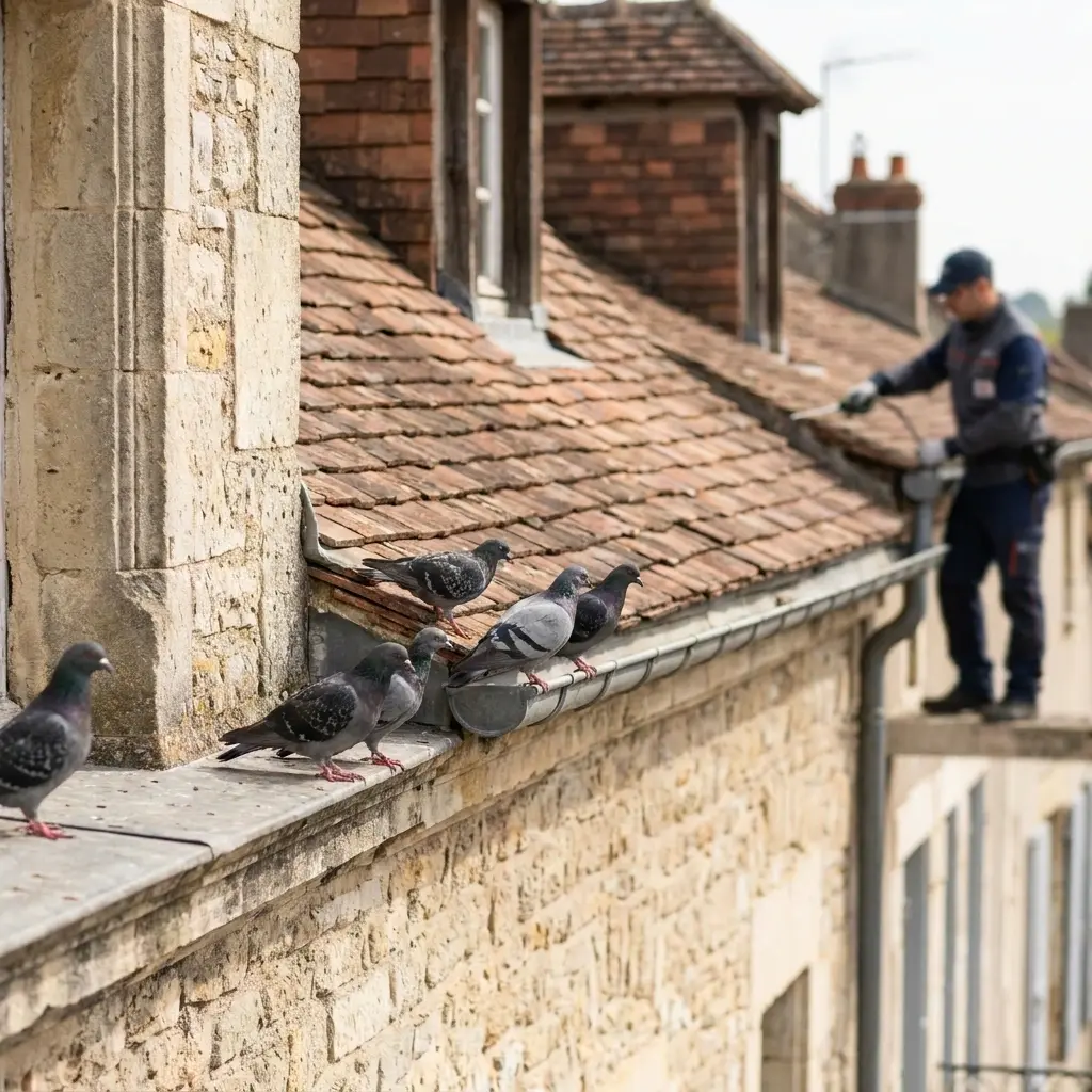 Comment limiter l'installation des pigeons chez vous ?