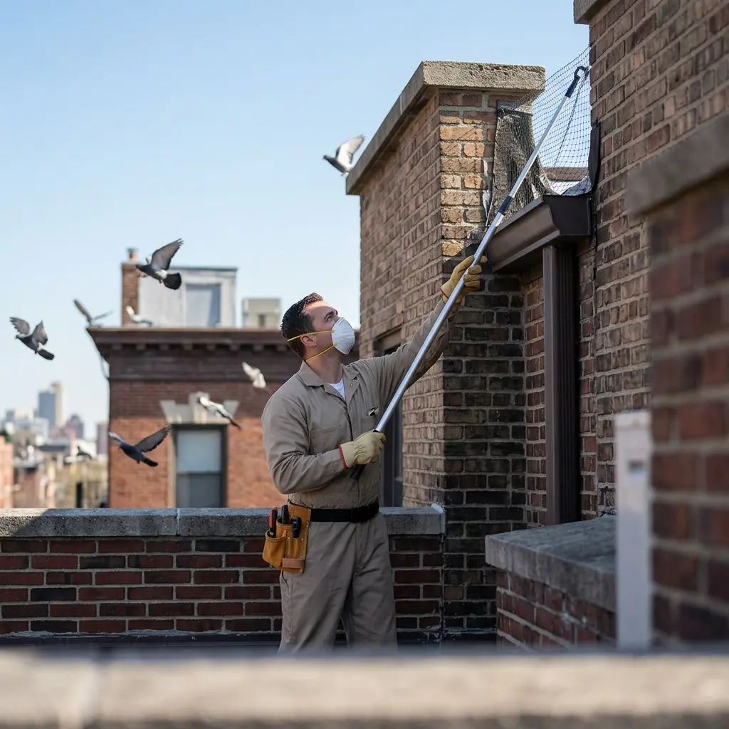 Une approche technique pour chasser les pigeons