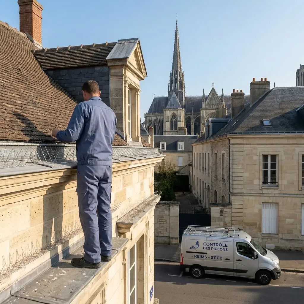 Besoin d'un dépigeonnage rapide à Reims ?