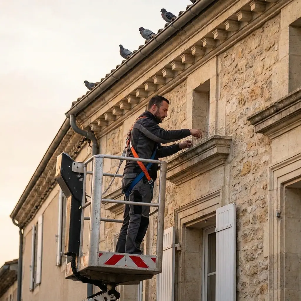 Prévenir l'installation des pigeons chez vous