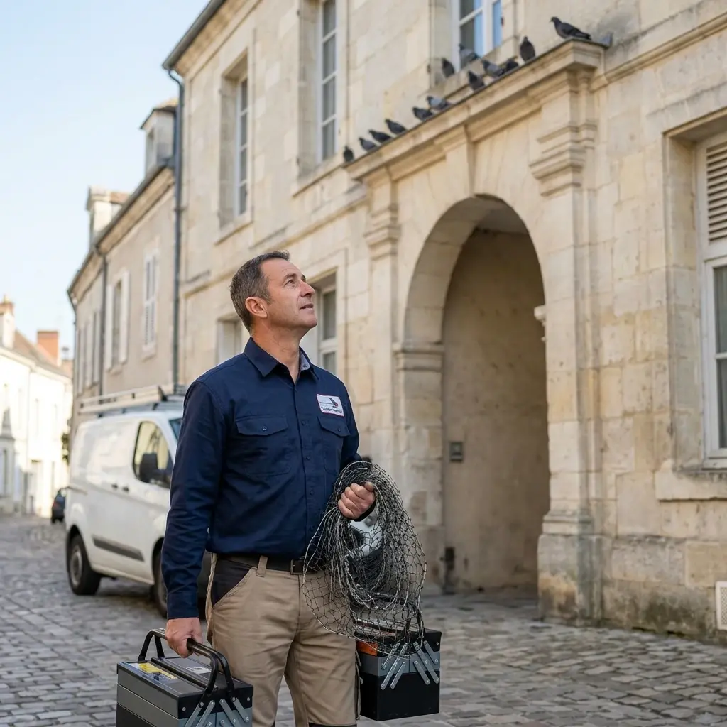 Notre stratégie de lutte contre les pigeons