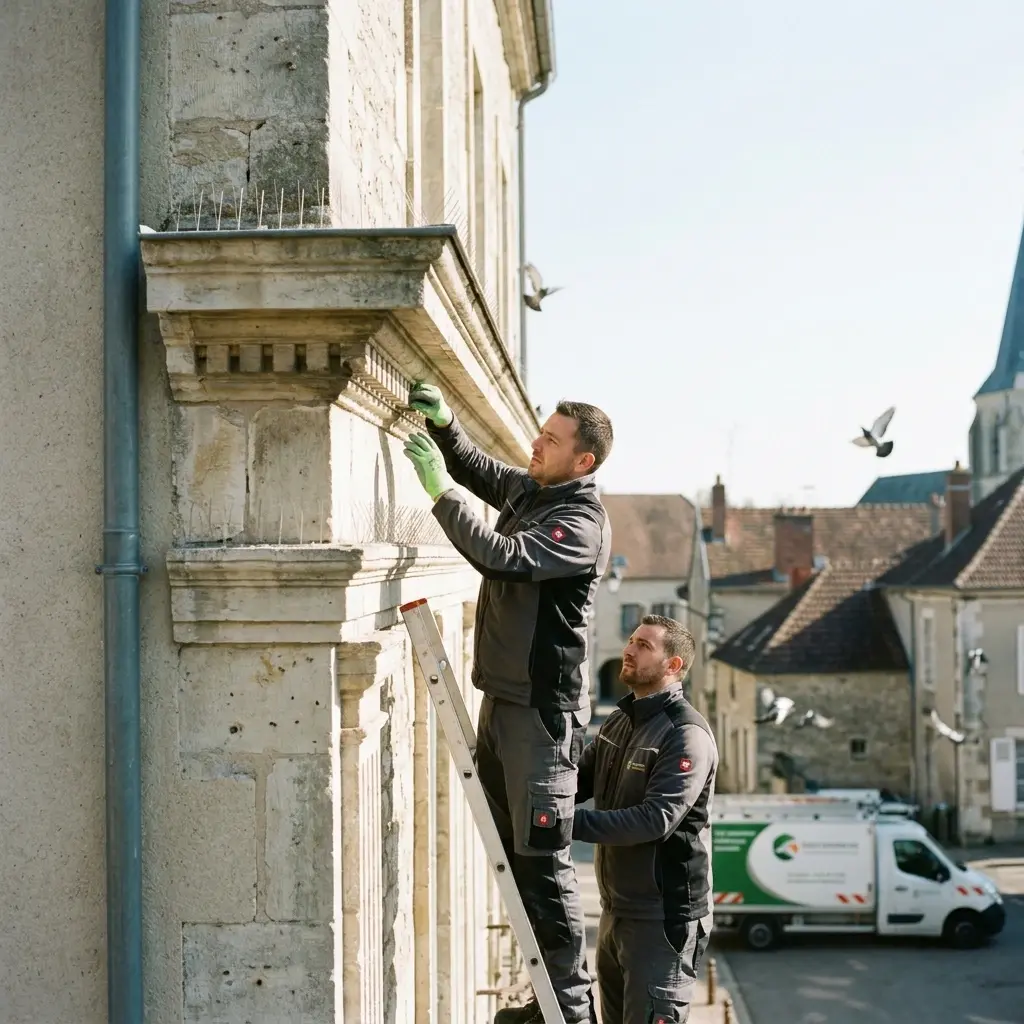 Gestes de prévention contre les pigeons à Fismes