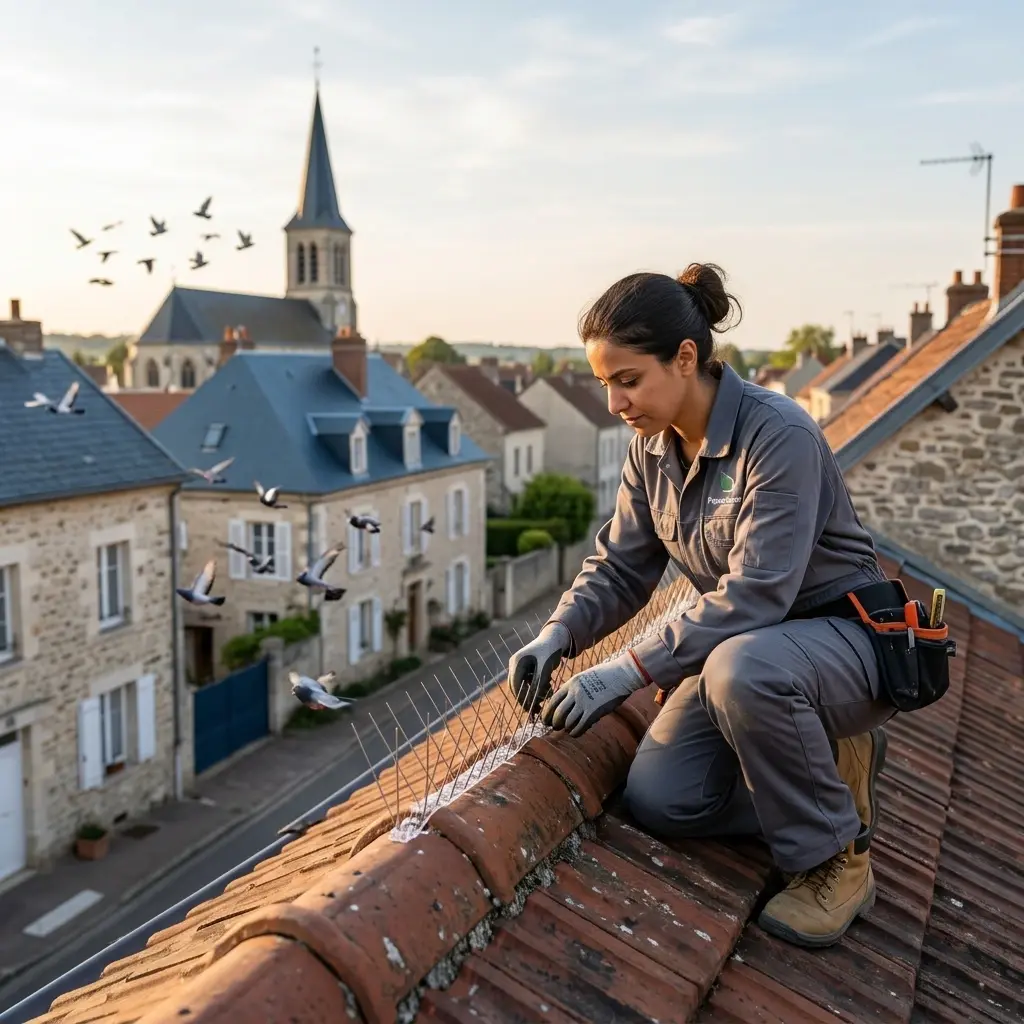 Notre méthode de dépigeonnage à Bezannes