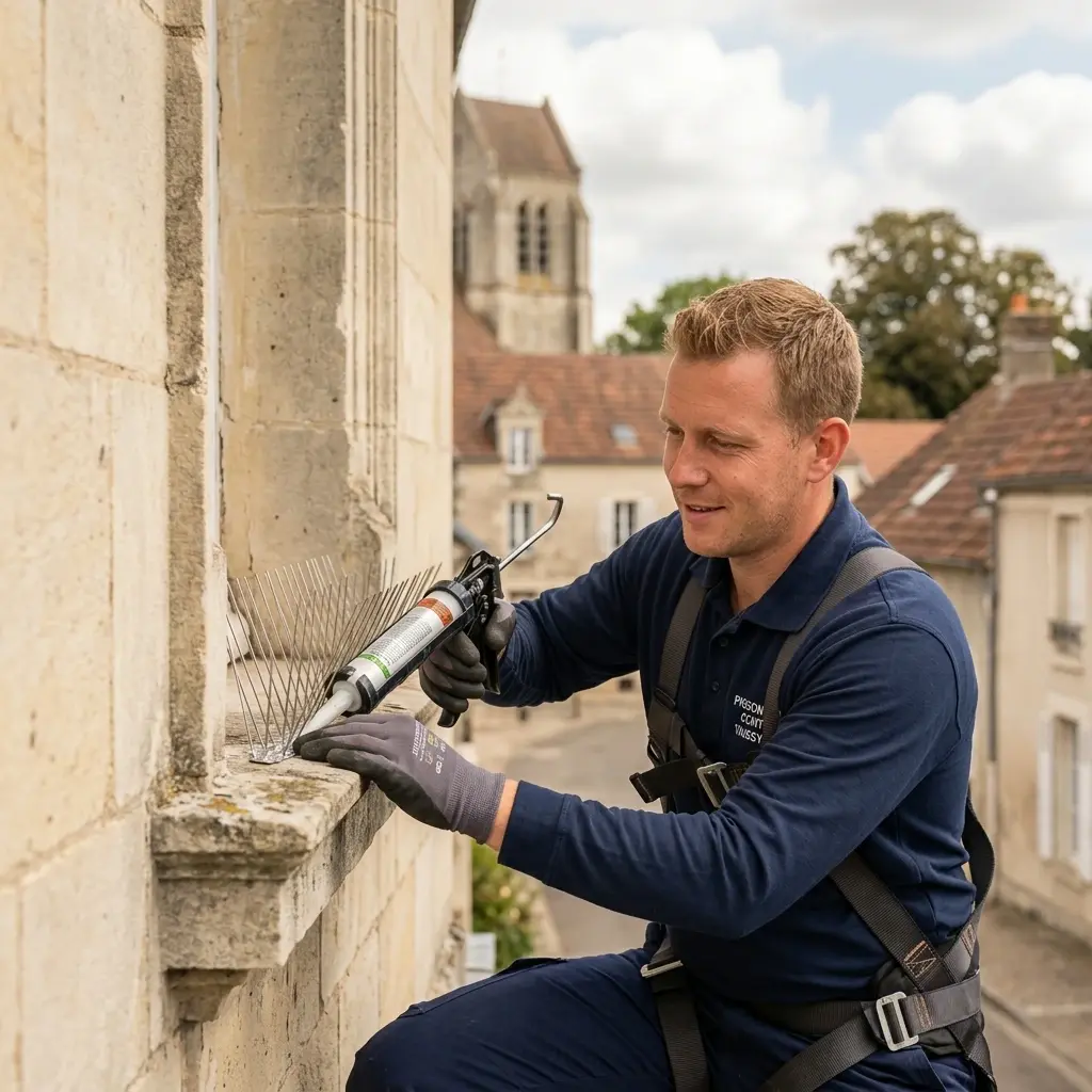 Notre méthode de dépigeonnage à Taissy