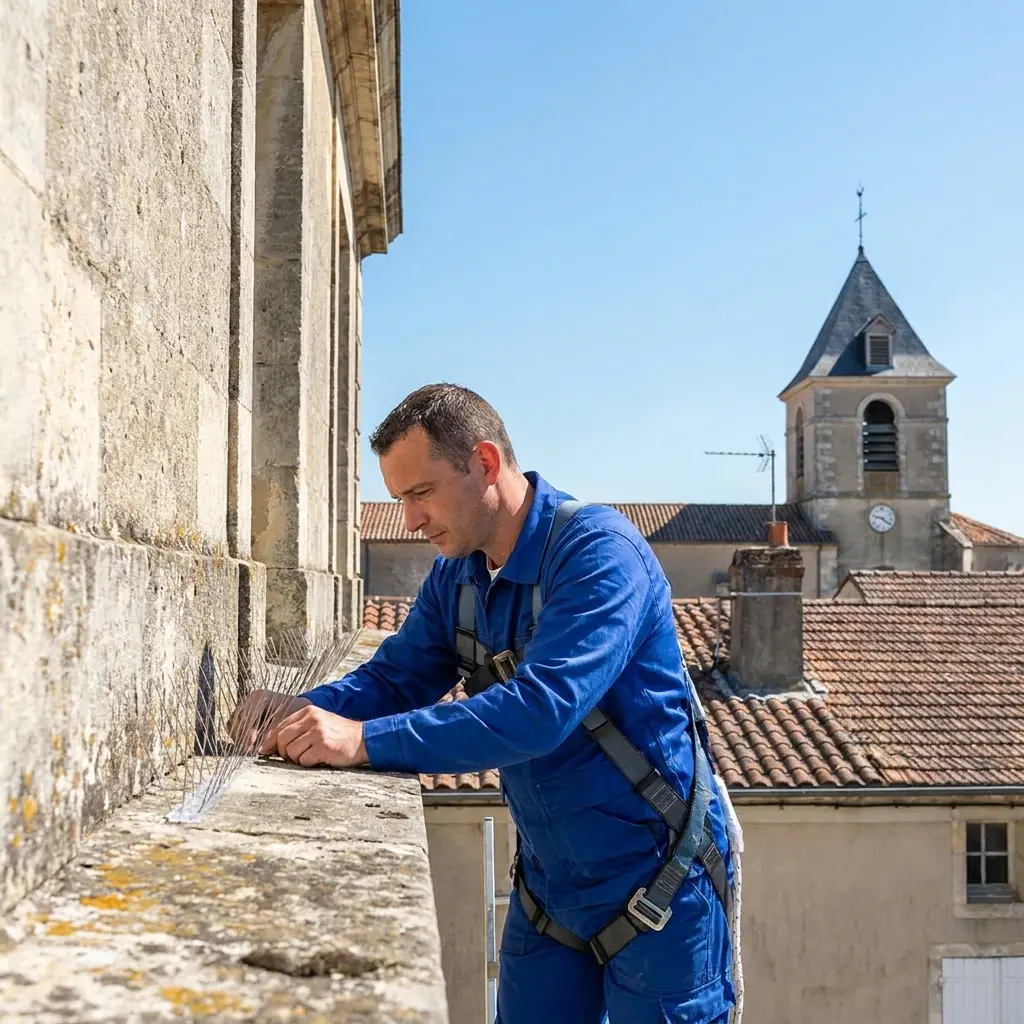Prévenir l'installation des oiseaux