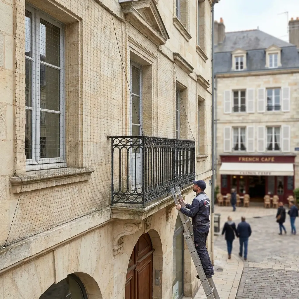Un traitement professionnel contre les pigeons