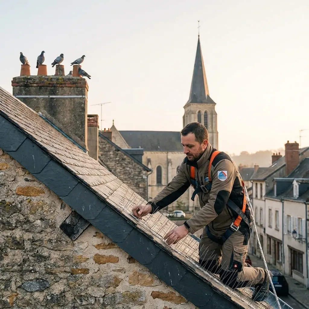 Un traitement technique et durable contre les oiseaux