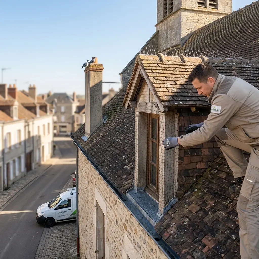 Notre approche technique pour l'élimination des pigeons