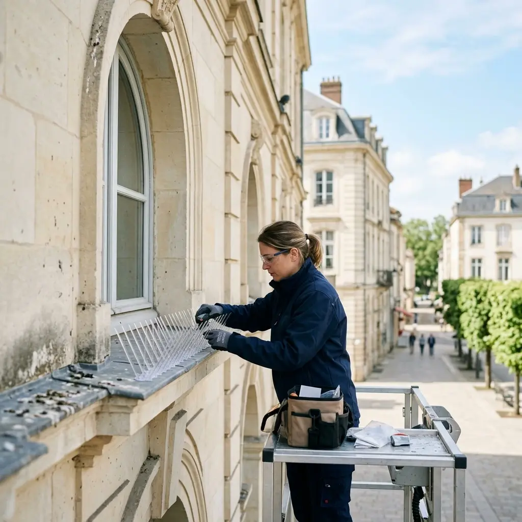 Notre approche technique pour chasser les pigeons