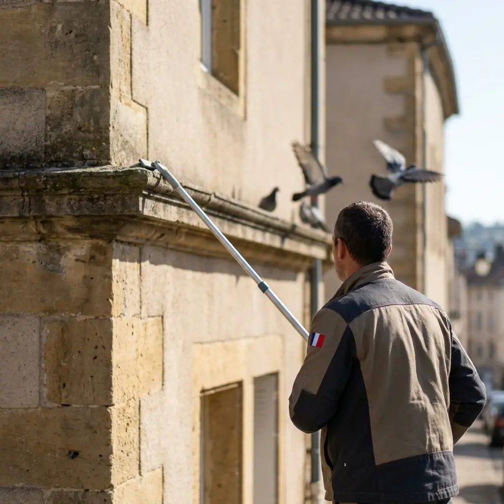 Une approche technique pour chasser les pigeons