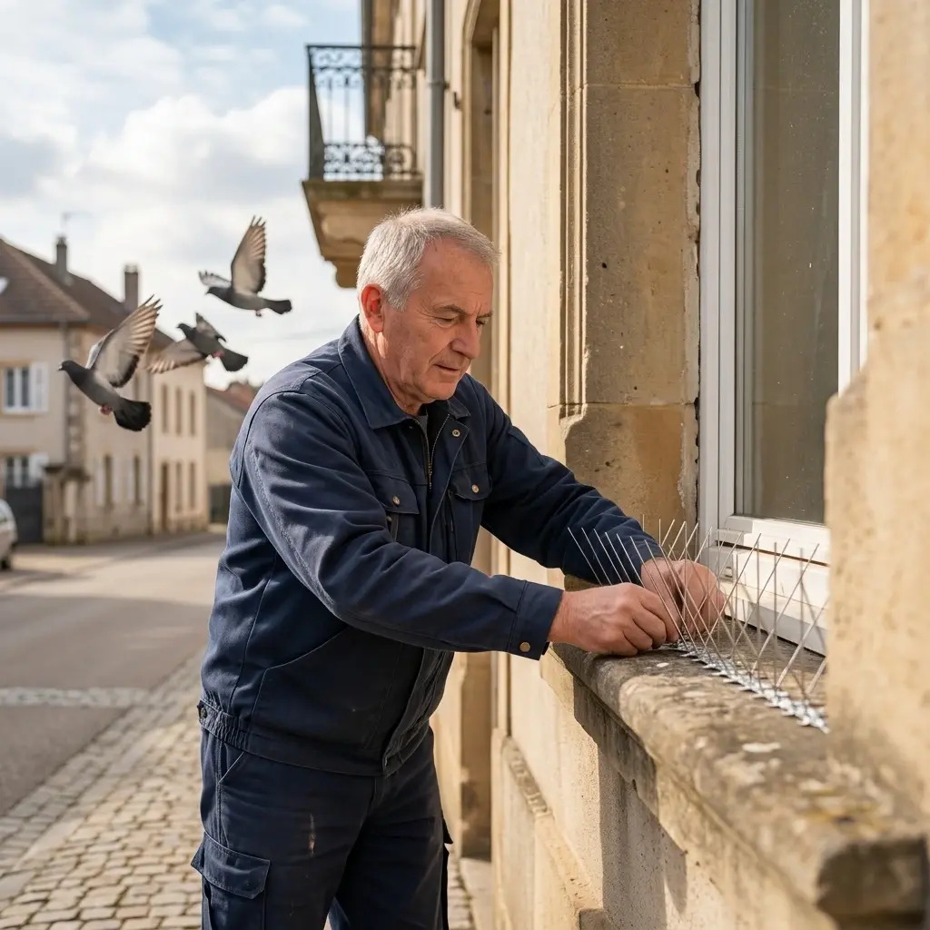 Comment limiter l'installation des pigeons chez vous ?