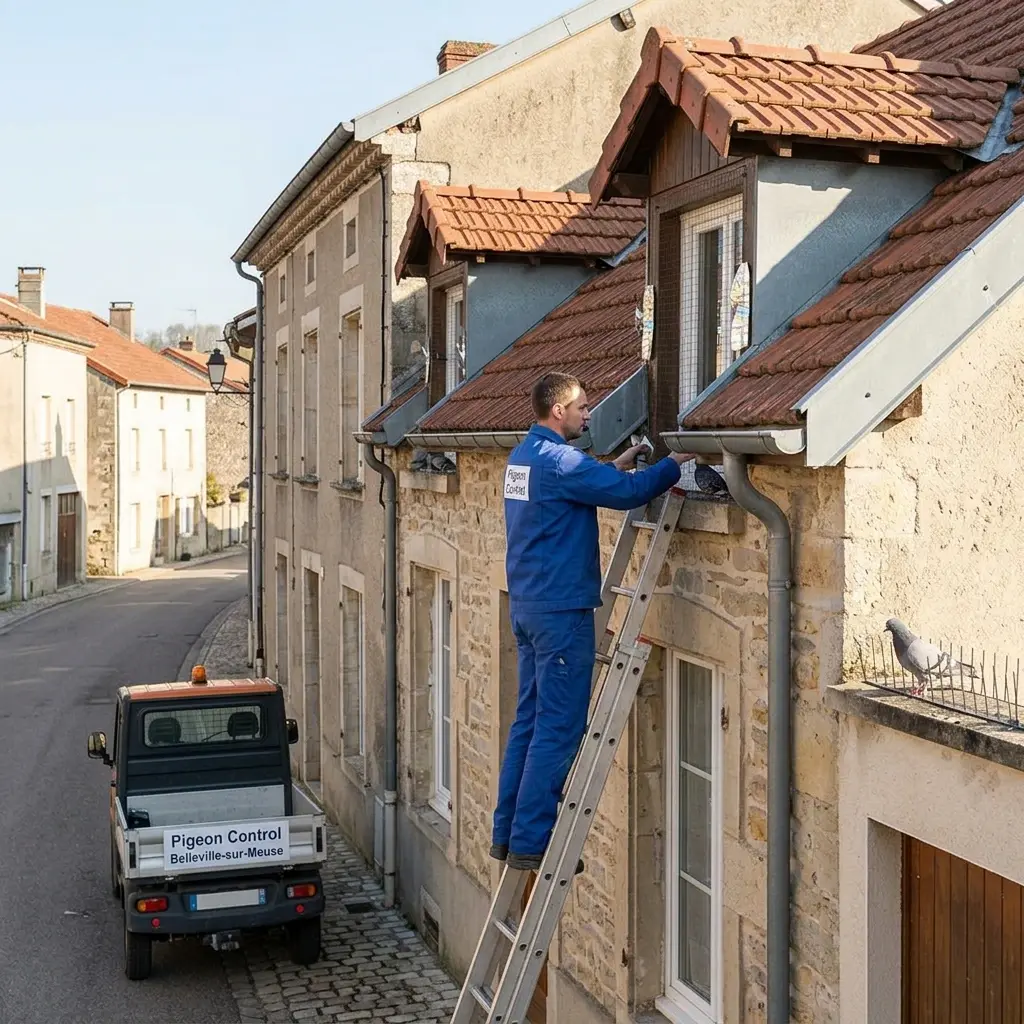 Comment se déroule l'intervention à Belleville-sur-Meuse ?