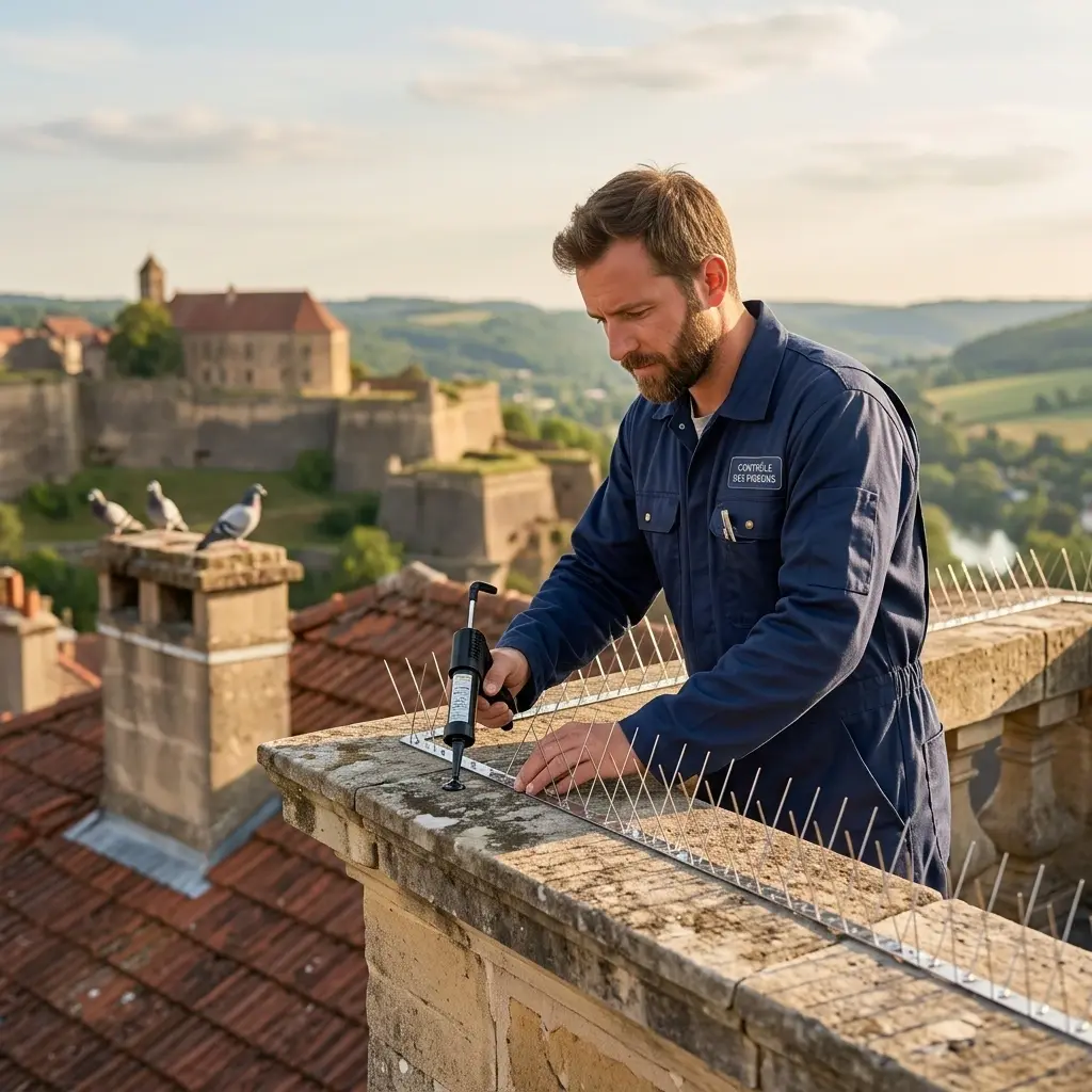 Conseils pour limiter l'installation des pigeons à Montmédy