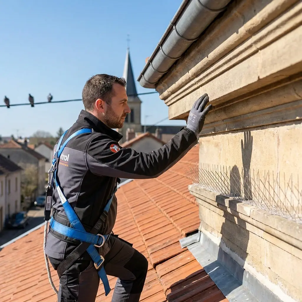 Notre stratégie de lutte contre les pigeons