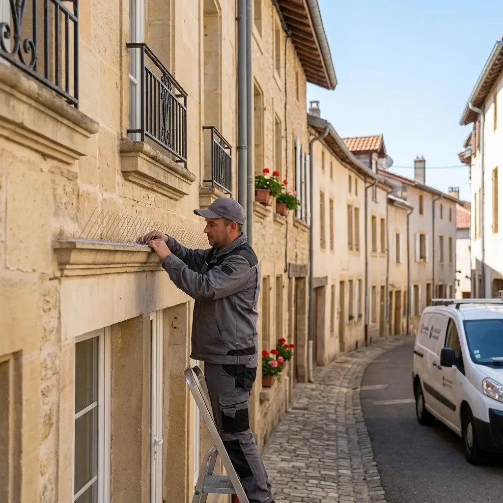 Gestes et prévention contre les pigeons à Plappeville