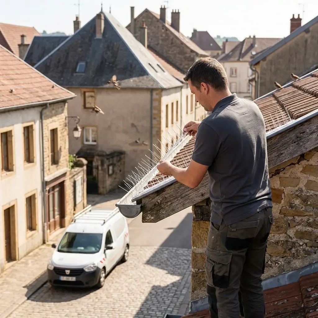 Notre stratégie de lutte contre les pigeons