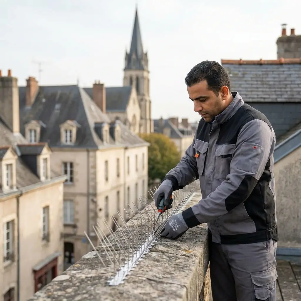 Prévenir l'installation des pigeons dans vos espaces extérieurs