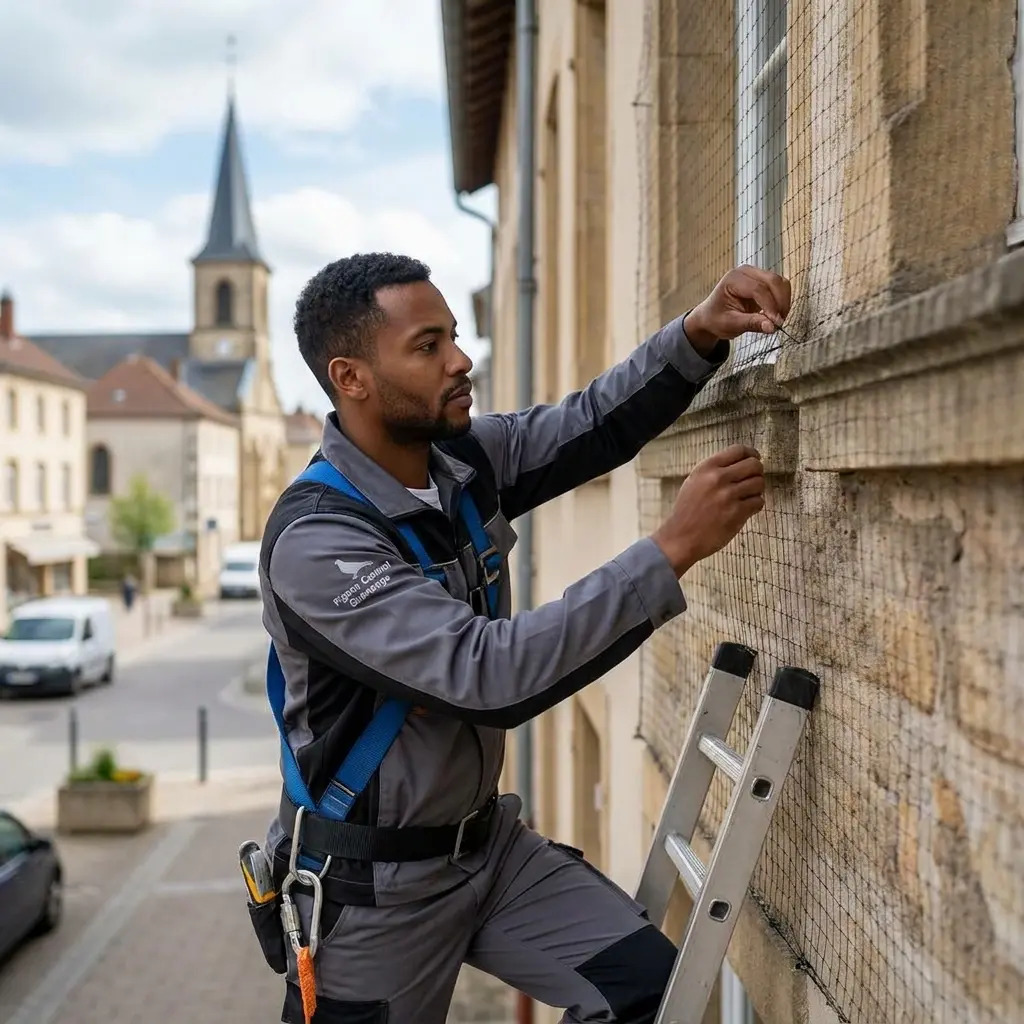 Une stratégie d'action efficace contre les pigeons