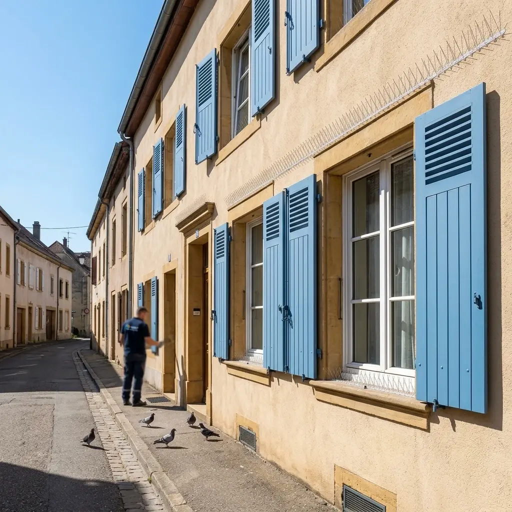 Notre stratégie de lutte contre les pigeons