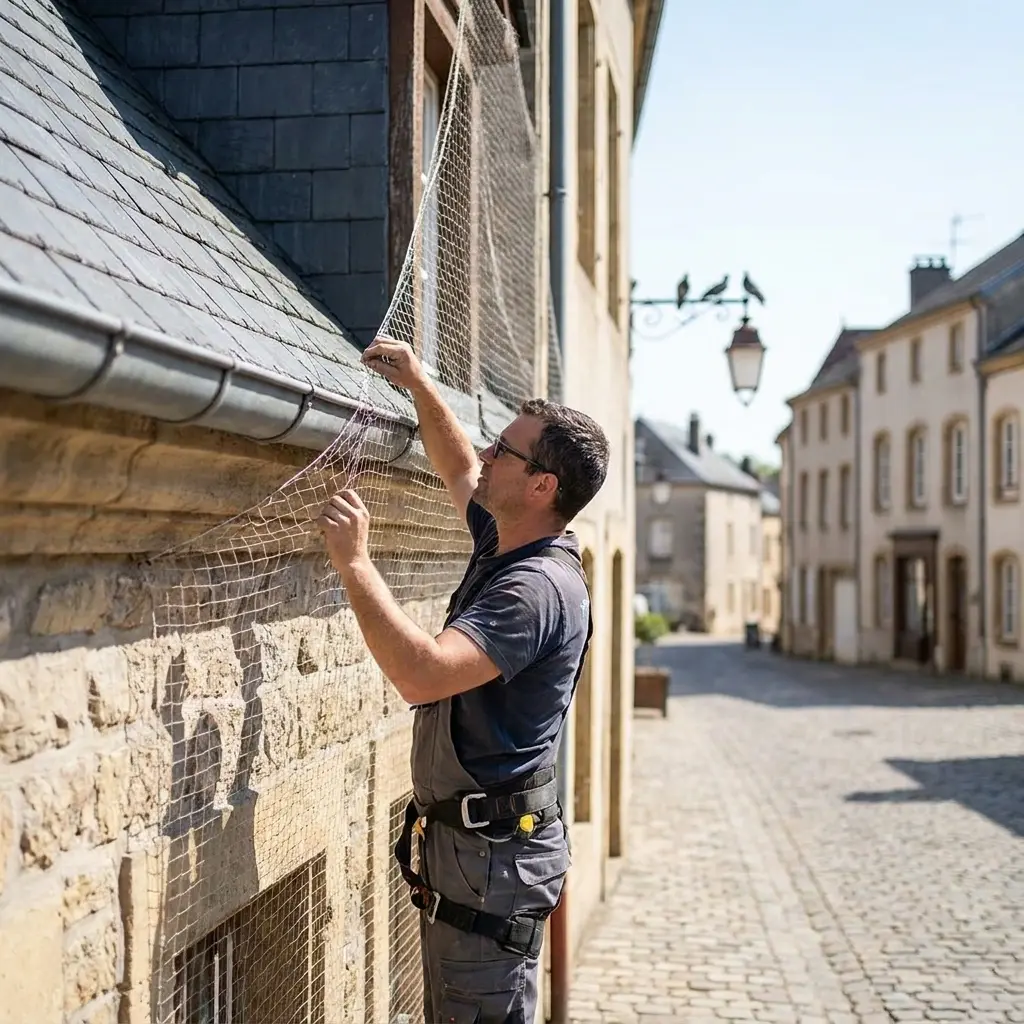 Notre approche technique pour éloigner les pigeons
