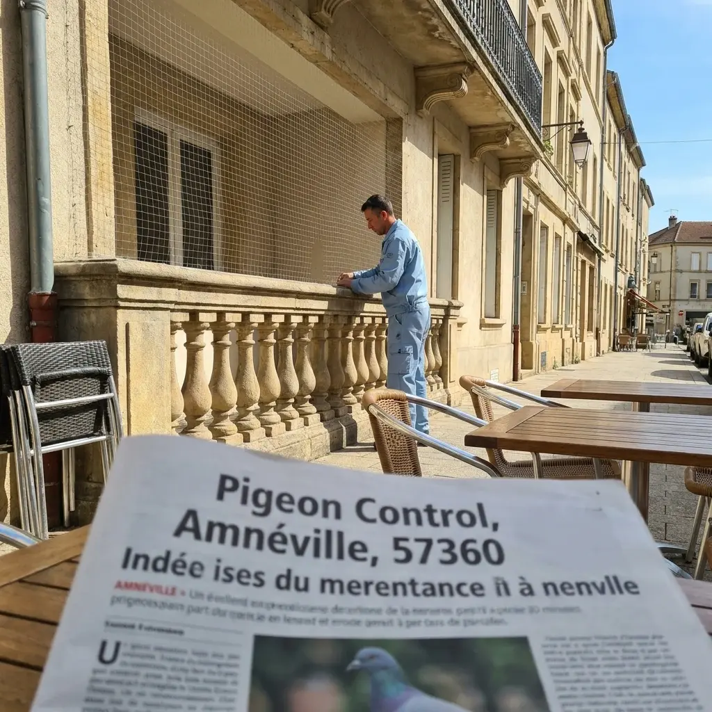 Besoin d'un dépigeonnage rapide à Amnéville ?