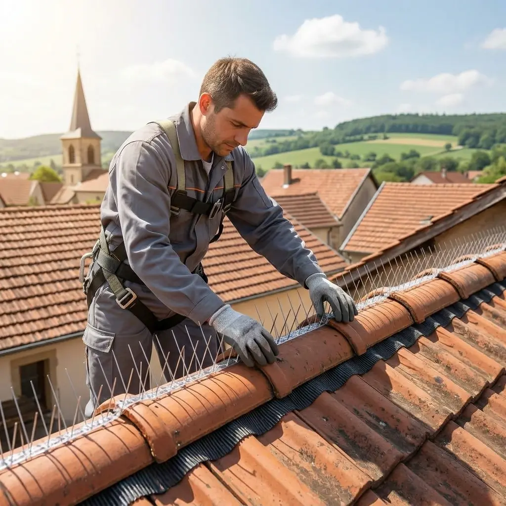Un traitement technique et ciblé contre les pigeons