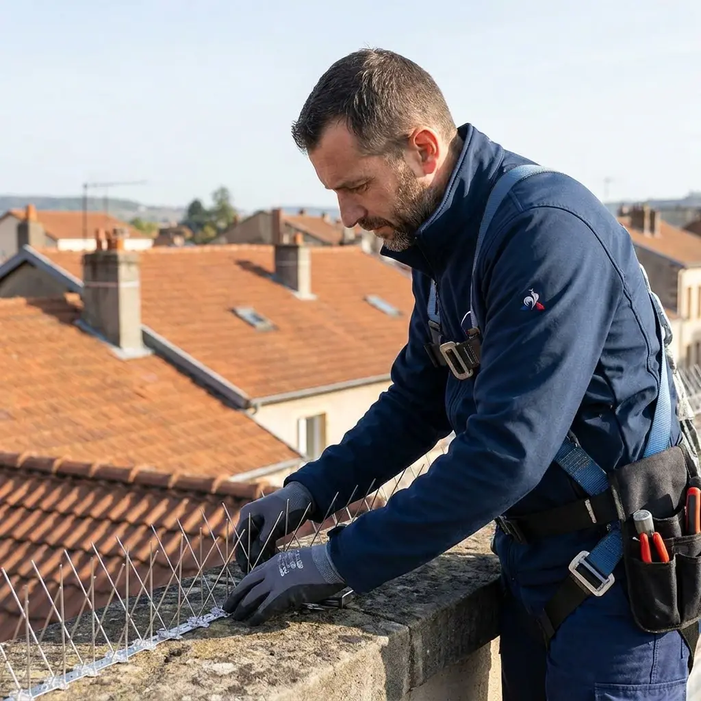 Prévenir l'installation des pigeons dans votre propriété