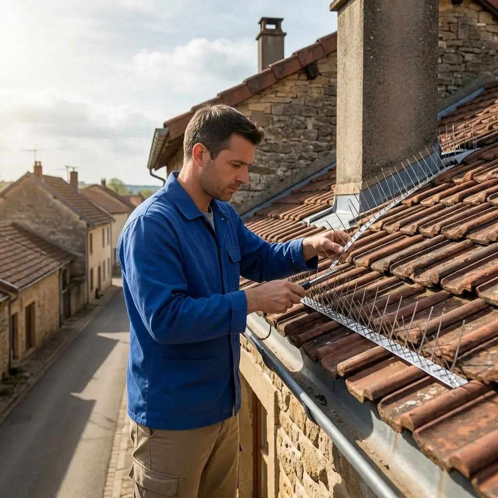 Notre méthode de dépigeonnage à Courcelles‑Chaussy