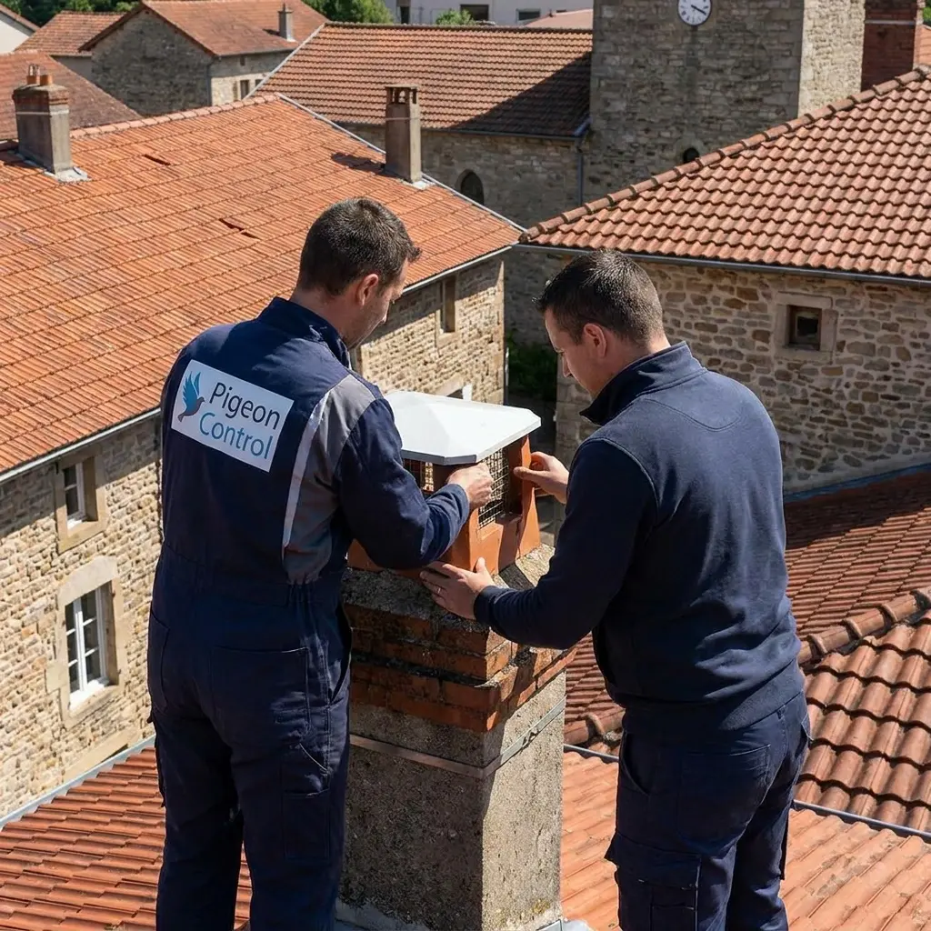 Comment limiter l'installation des pigeons chez vous à Œting ?