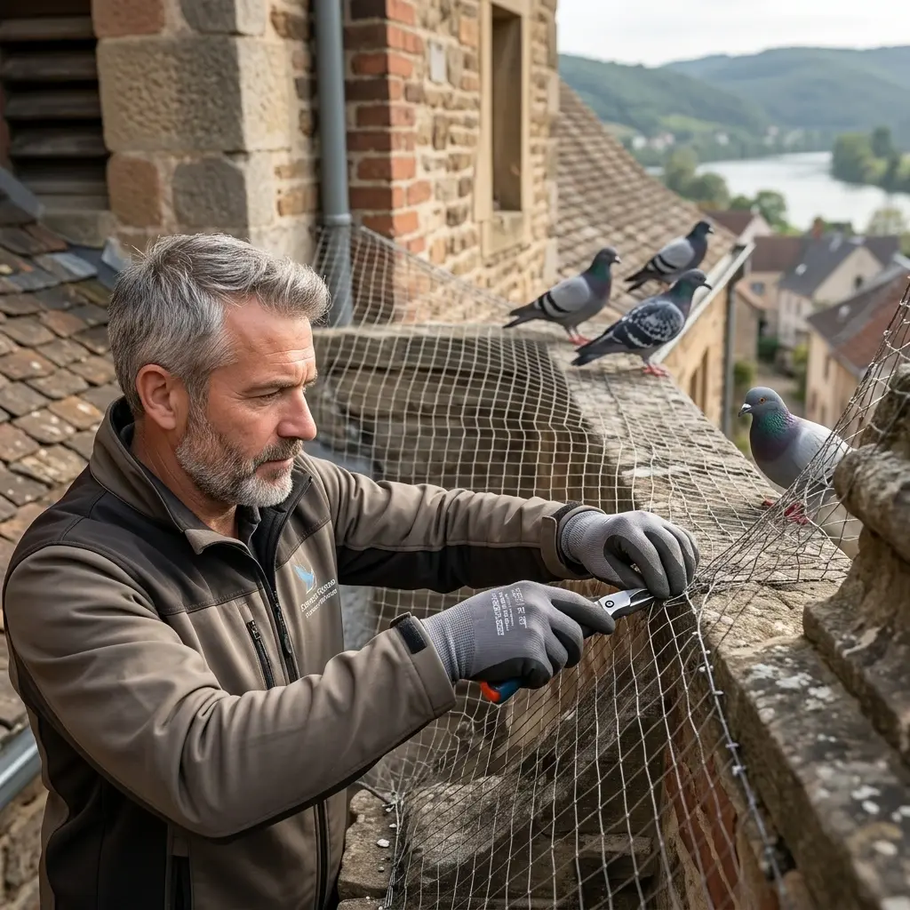 Notre approche technique pour chasser les pigeons