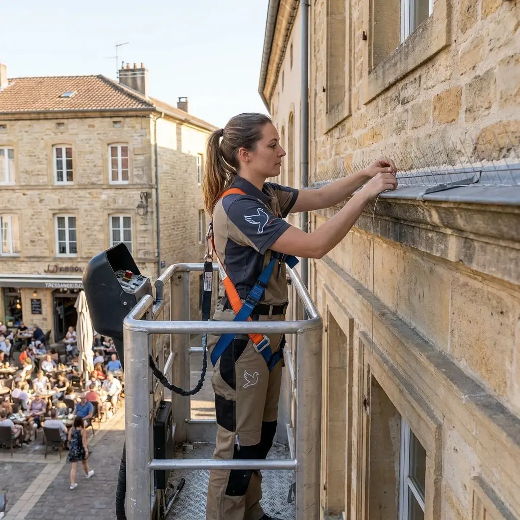 Comment se déroule l'intervention à Tressange ?