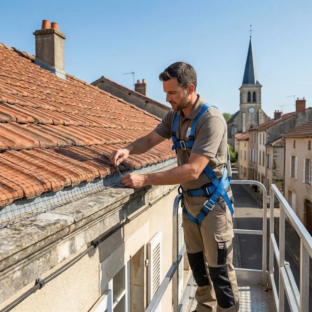 Comment se déroule l'intervention à Porcelette ?