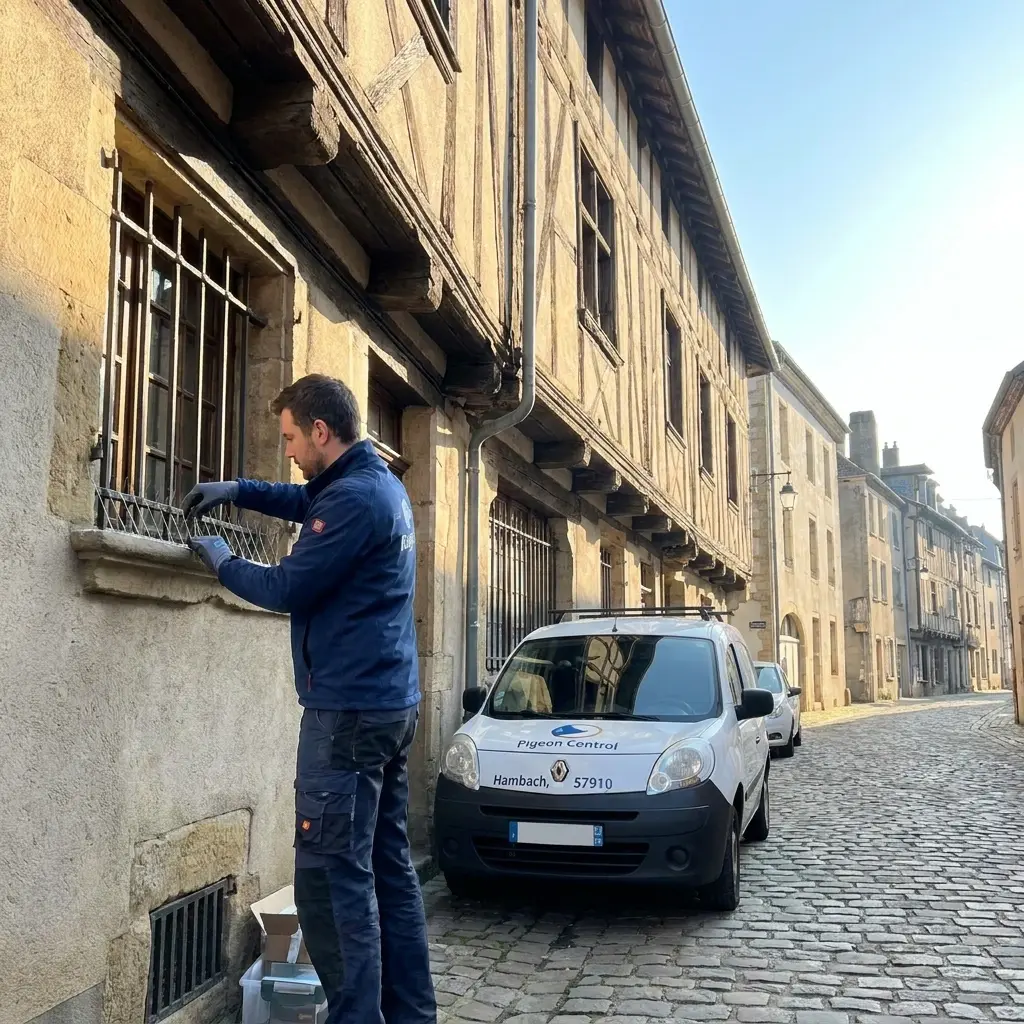 Notre approche technique pour le dépigeonnage