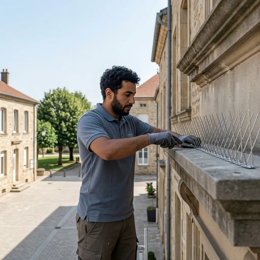 Un protocole technique pour éloigner durablement les pigeons