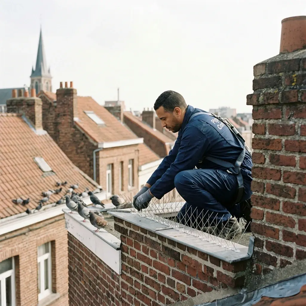 Comment limiter l'installation des pigeons chez vous