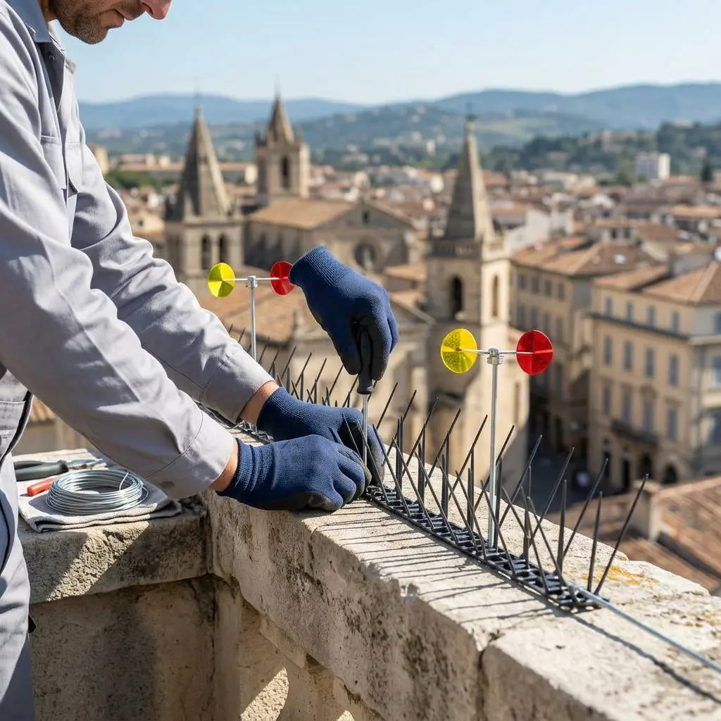 Un traitement professionnel pour un dépigeonnage efficace