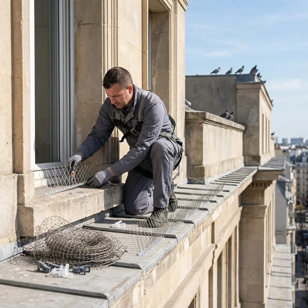 Gestes et réflexes pour limiter l'installation des oiseaux