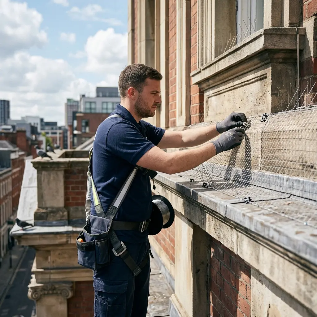 Gestes et prévention contre les pigeons à Houplines