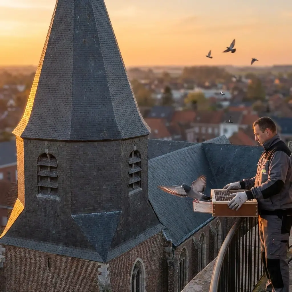 Une approche technique pour éloigner les pigeons