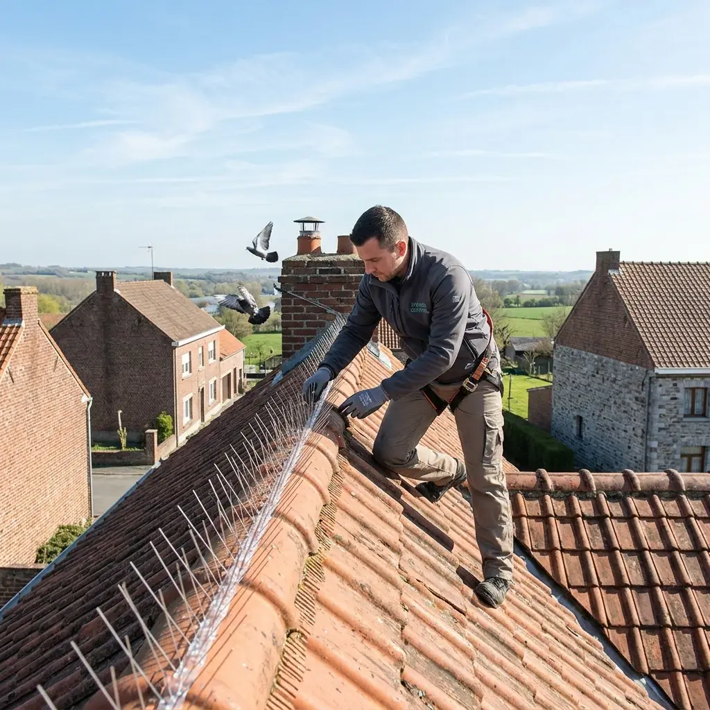 Comment prévenir le retour des pigeons à Rousies