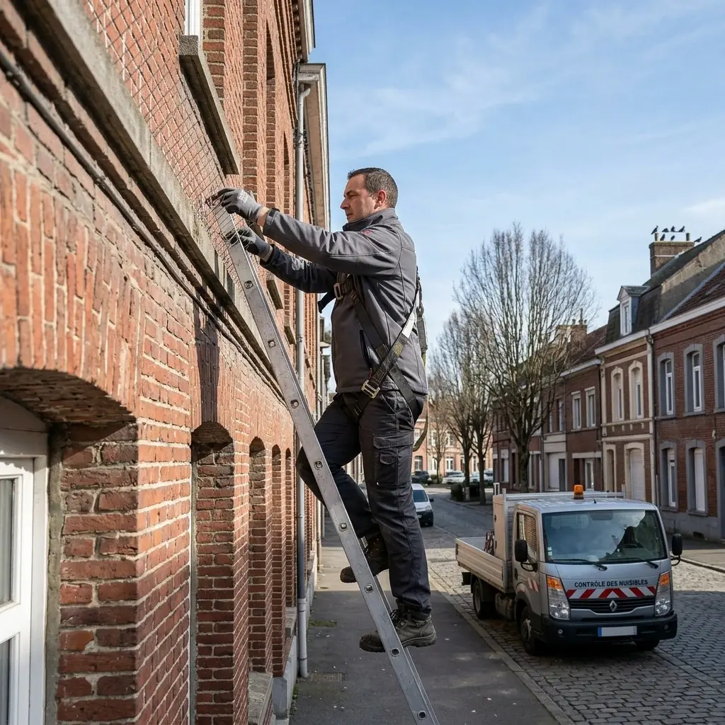 Comment se déroule l'intervention de dépigeonnage à Wallers ?