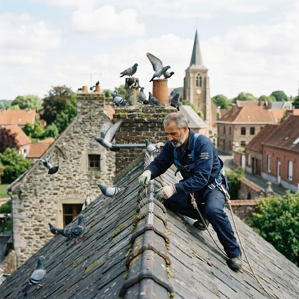 Comment limiter l'installation des pigeons chez vous